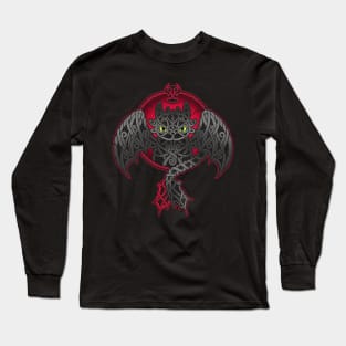 Viking Fury // Toothless Dragon, Knotwork, Norse Long Sleeve T-Shirt